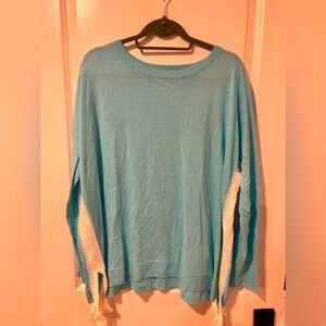 Lily Pulitzer sweater-beautiful blue